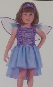 Kids Costumes to Hire - Fairy - Lilac dress - 4 years